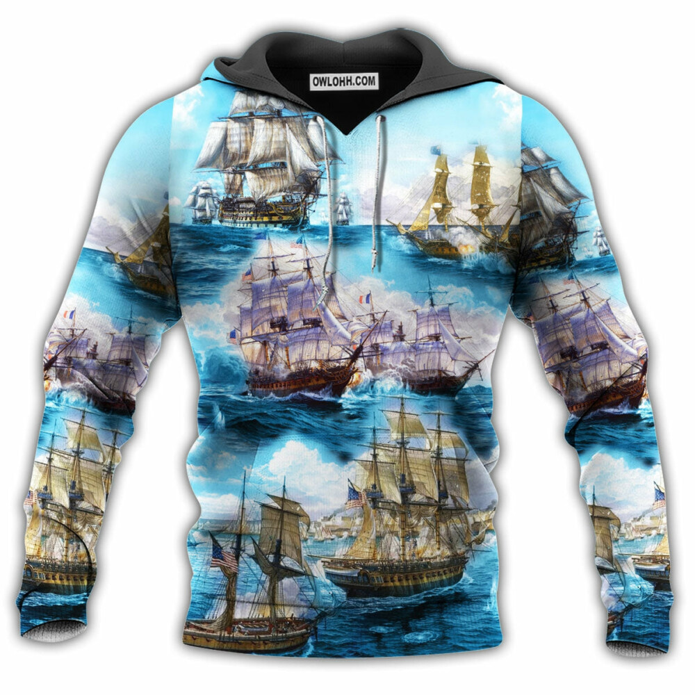 Sail Go To The Sea - Hoodie - Owl Ohh - Owl Ohh