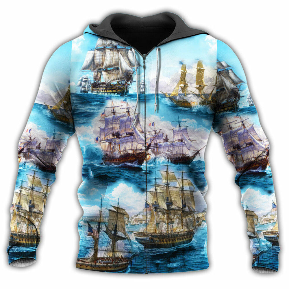 Sail Go To The Sea - Hoodie - Owl Ohh - Owl Ohh