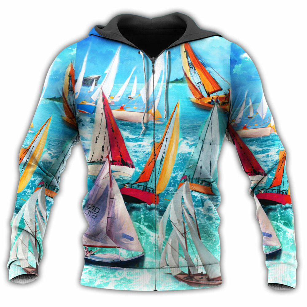 Sail Raise The Sails To Catch - Hoodie - Owl Ohh - Owl Ohh