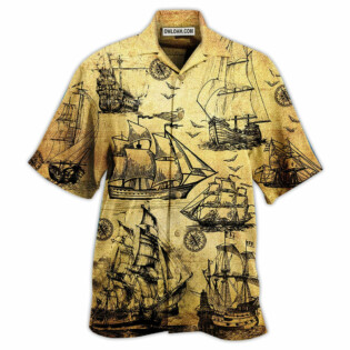 Sailing Vintage In Beautiful Life - Hawaiian Shirt - Owl Ohh - Owl Ohh