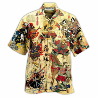 Samurai Perceive That Which Cannot Be Seen With The Eye - Hawaiian Shirt - Owl Ohh - Owl Ohh