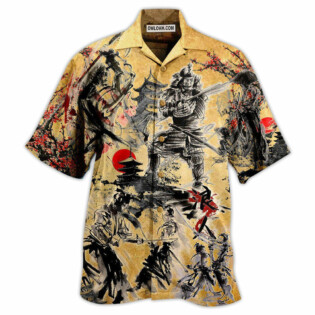 Samurai The Way Of The Samurai Is Found In Death - Hawaiian Shirt - Owl Ohh - Owl Ohh