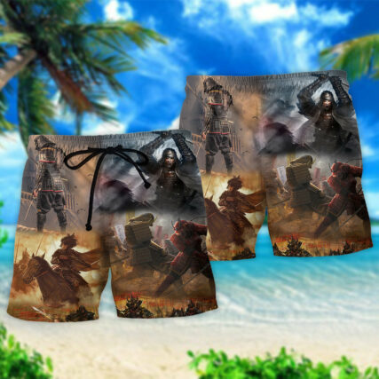 Samurai So Cool Style - Beach Short - Owl Ohh - Owl Ohh