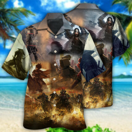 Samurai So Cool Style - Hawaiian shirt - Owl Ohh - Owl Ohh