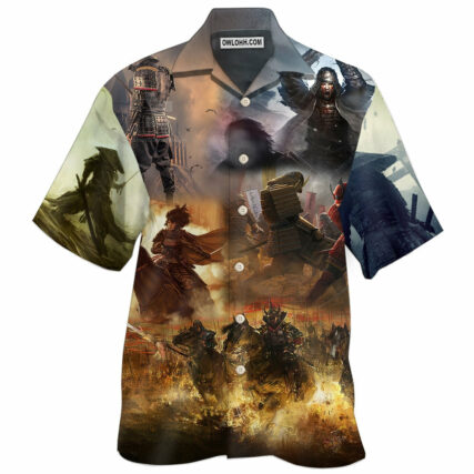 Samurai So Cool Style - Hawaiian shirt - Owl Ohh - Owl Ohh