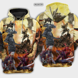 Samurai Knows His Duty And Guard His Honor - Hoodie - HOOD04NVC250921