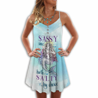 Mermaid Sassy Sine Birth Salty By Choice - Summer Dress - Owl Ohh - Owl Ohh