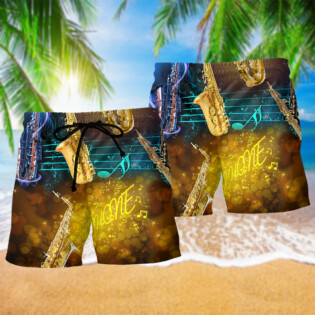 Saxophone Music All Night - Beach Short - Owl Ohh - Owl Ohh