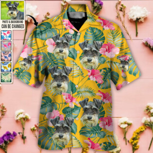 Dog Lucky You Want Tropical Custom Photo - Hawaiian Shirt - Personalized Photo Gifts-Owl Ohh