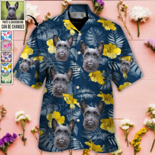 Dog Lucky You Want Tropical Custom Photo - Hawaiian Shirt - Personalized Photo Gifts-Owl Ohh