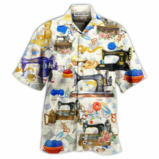 Sewing Fills My Days - Hawaiian Shirt - Owl Ohh - Owl Ohh