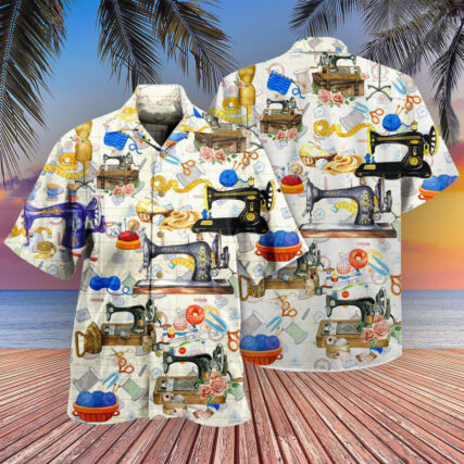 Sewing Fills My Days - Hawaiian Shirt - Owl Ohh - Owl Ohh
