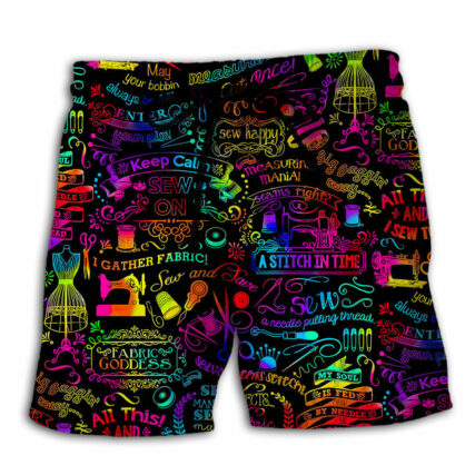 Sewing Beautiful Sewing Words - Beach Short - Owl Ohh - Owl Ohh