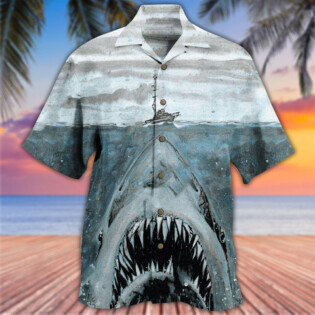 Shark Let Shark Kiss You - Hawaiian Shirt - Owl Ohh - Owl Ohh