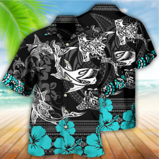 Shark Love Amazing Life - Hawaiian Shirt - Owl Ohh - Owl Ohh