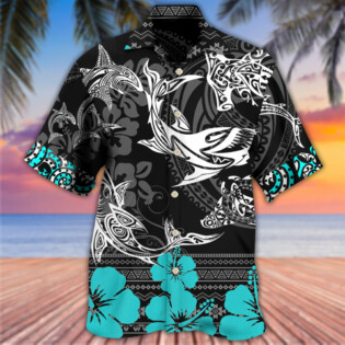 Shark Love Amazing Life - Hawaiian Shirt - Owl Ohh - Owl Ohh