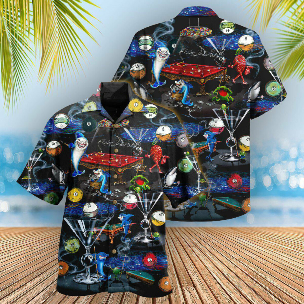 Shark Will Shoot You And Gain The Scores - Hawaiian Shirt - Owl Ohh - Owl Ohh
