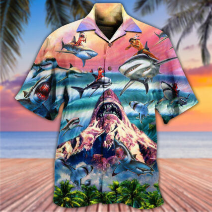 Shark You Still Find Shark - Hawaiian Shirt - Owl Ohh - Owl Ohh