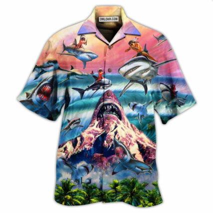 Shark You Still Find Shark - Hawaiian Shirt - Owl Ohh - Owl Ohh