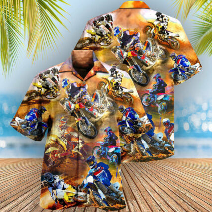 Motorcycle Shift Your Gear Racing - Hawaiian Shirt - Owl Ohh - Owl Ohh