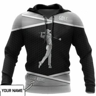 Silver Golf Personalized - Hoodie - HOOD02NGA231121