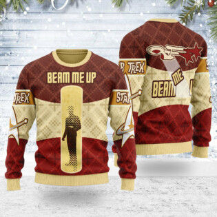 Beam Me Up Christmas Sweater