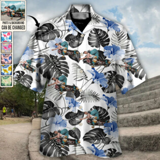 Whatever You Want Tropical Custom Photo - Hawaiian Shirt - Personalized Photo Gifts-Owl Ohh