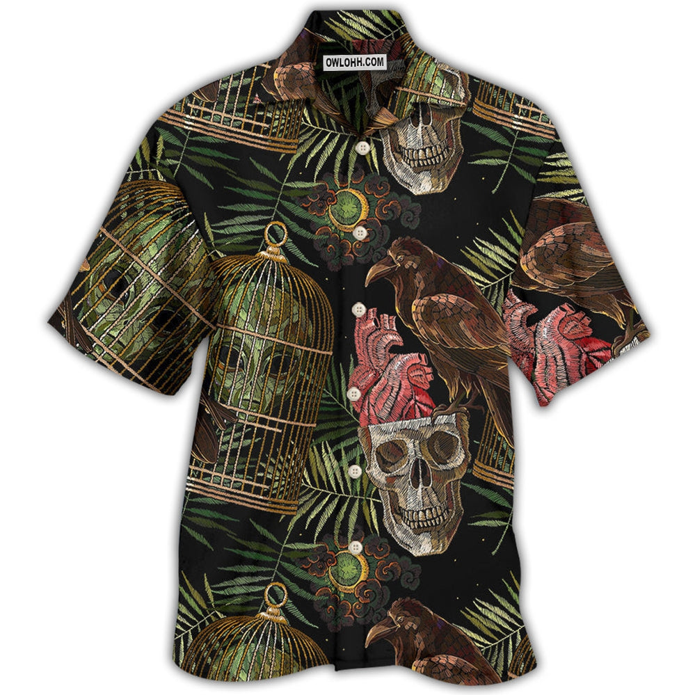 Skull Alien So Cool - Hawaiian Shirt - Owl Ohh - Owl Ohh