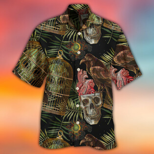 Skull Alien So Cool - Hawaiian Shirt - Owl Ohh - Owl Ohh
