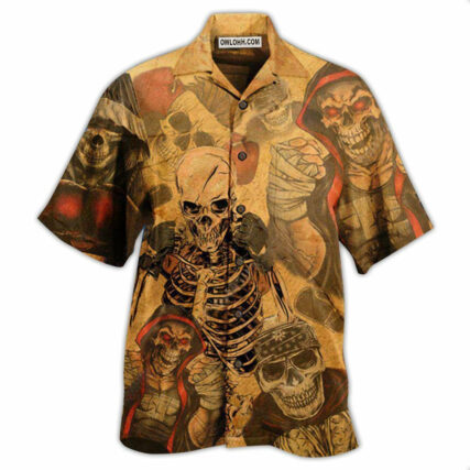 Skull Amazing Boxe - Hawaiian Shirt - Owl Ohh - Owl Ohh