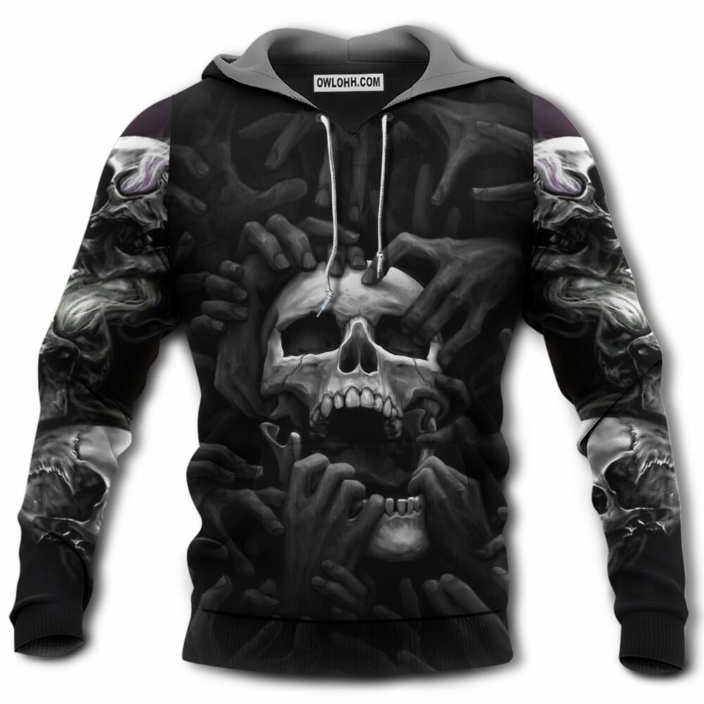 Skull Amazing Scream Scarely - Hoodie - Owl Ohh - Owl Ohh