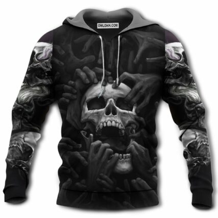 Skull Amazing Scream Scarely - Hoodie - Owl Ohh - Owl Ohh