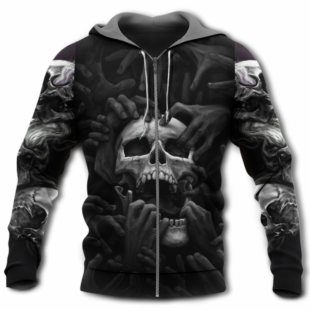Skull Amazing Scream Scarely - Hoodie - Owl Ohh - Owl Ohh