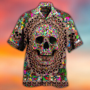 Skull Amazing Smiling - Hawaiian Shirt - Owl Ohh - Owl Ohh