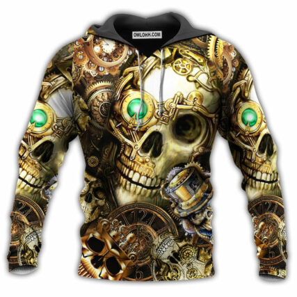 Skull So Amazing Steampunk - Hoodie - Owl Ohh - Owl Ohh