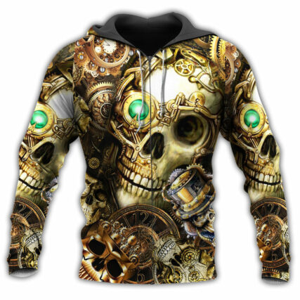 Skull So Amazing Steampunk - Hoodie - Owl Ohh - Owl Ohh