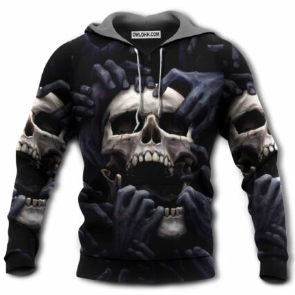 Skull And Darkness Amazing - Hoodie - Owl Ohh - Owl Ohh