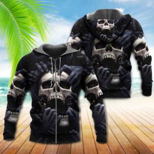 Skull And Darkness Amazing - Hoodie - Owl Ohh - Owl Ohh