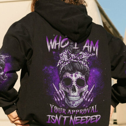I AM WHO I AM SKULL ALL OVER PRINT - YHLN0704233