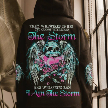 I AM THE STORM SKULL WINGS ALL OVER PRINT - TLNO1904232