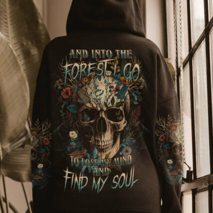 AND INTO THE FOREST I GO SKULL ALL OVER PRINT - TLNT1204232