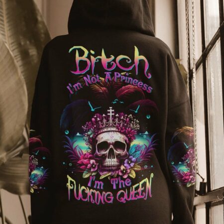 I'M THE F QUEEN OCEAN SKULL ALL OVER PRINT - TLTW2404231