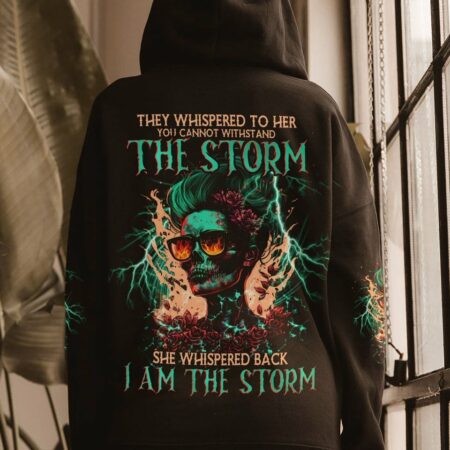 I AM THE STORM SKULL GIRL ALL OVER PRINT - TLNO0604232