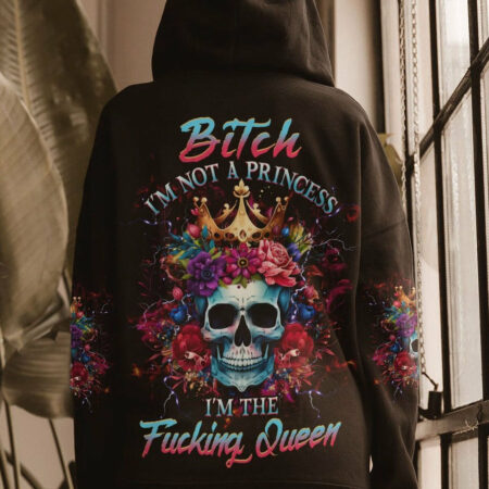 I'M THE F QUEEN SKULL ALL OVER PRINT - YHHG1204231