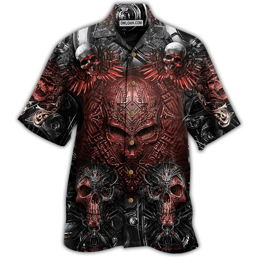 Skull Boss So Cool - Hawaiian Shirt - Owl Ohh - Owl Ohh