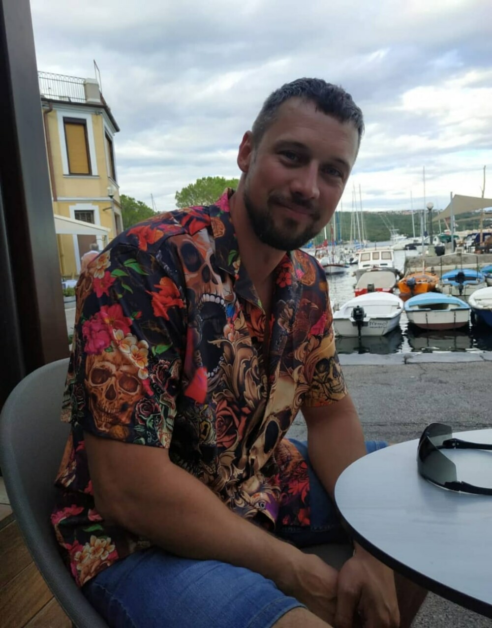 Skull Day Of The Dead Floral - Hawaiian Shirt - Owl Ohh - Owl Ohh