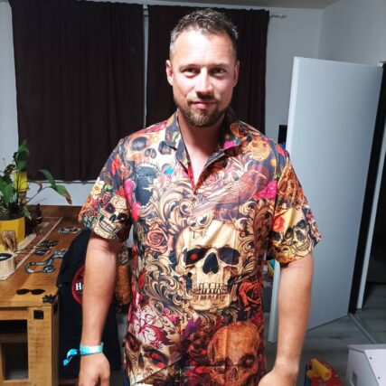 Skull Day Of The Dead Floral - Hawaiian Shirt - Owl Ohh - Owl Ohh