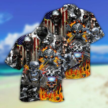 Skull Don't Fix Me Skull - Hawaiian Shirt - Owl Ohh - Owl Ohh