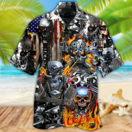 Skull Don't Fix Me Skull - Hawaiian Shirt - Owl Ohh - Owl Ohh