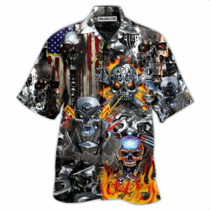 Skull Don't Fix Me Skull - Hawaiian Shirt - Owl Ohh - Owl Ohh
